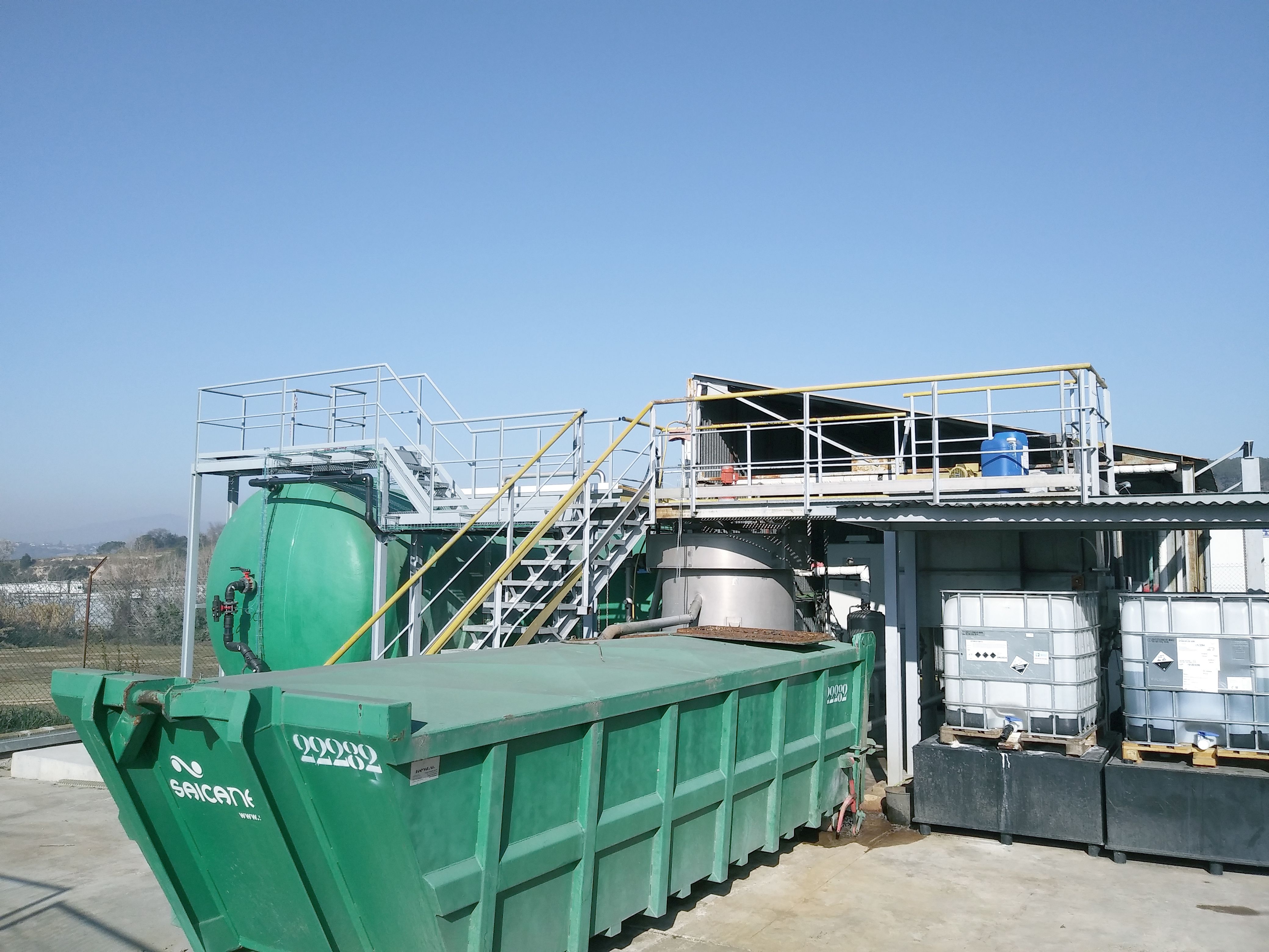 Depuradora Biològica amb Reactor SBR, en una indústria alimentària