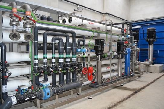 LARGE ULTRAFILTRATION AND REVERSE OSMOSIS PLANT