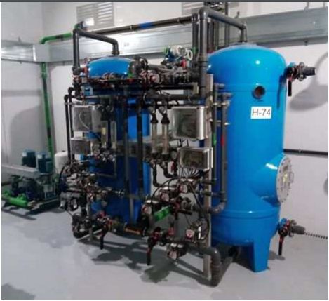 Sistema de Descalcificación a Contracorriente y Gestión Telemática