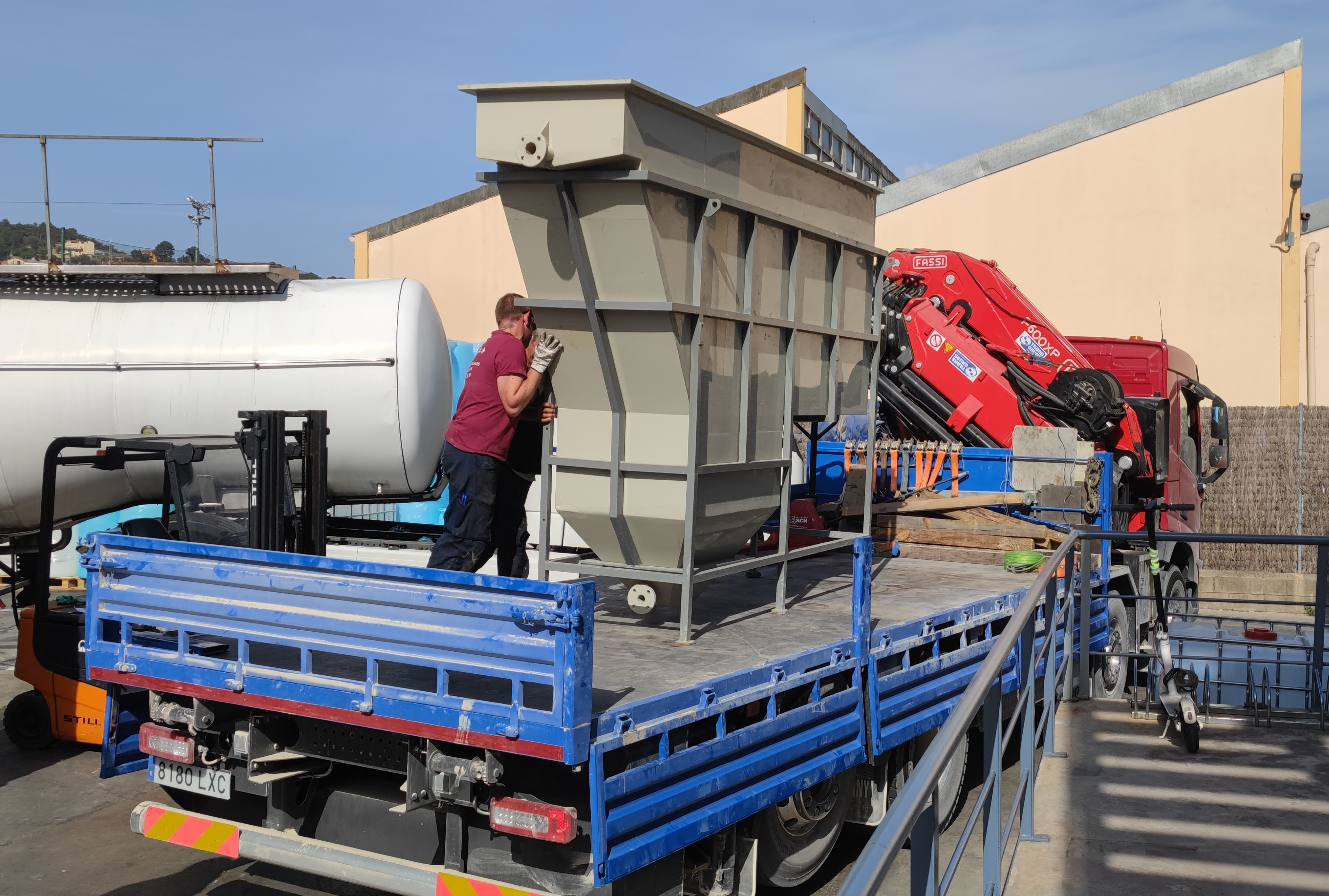 Decantador Lamelar per a Tractament Físico-Químic