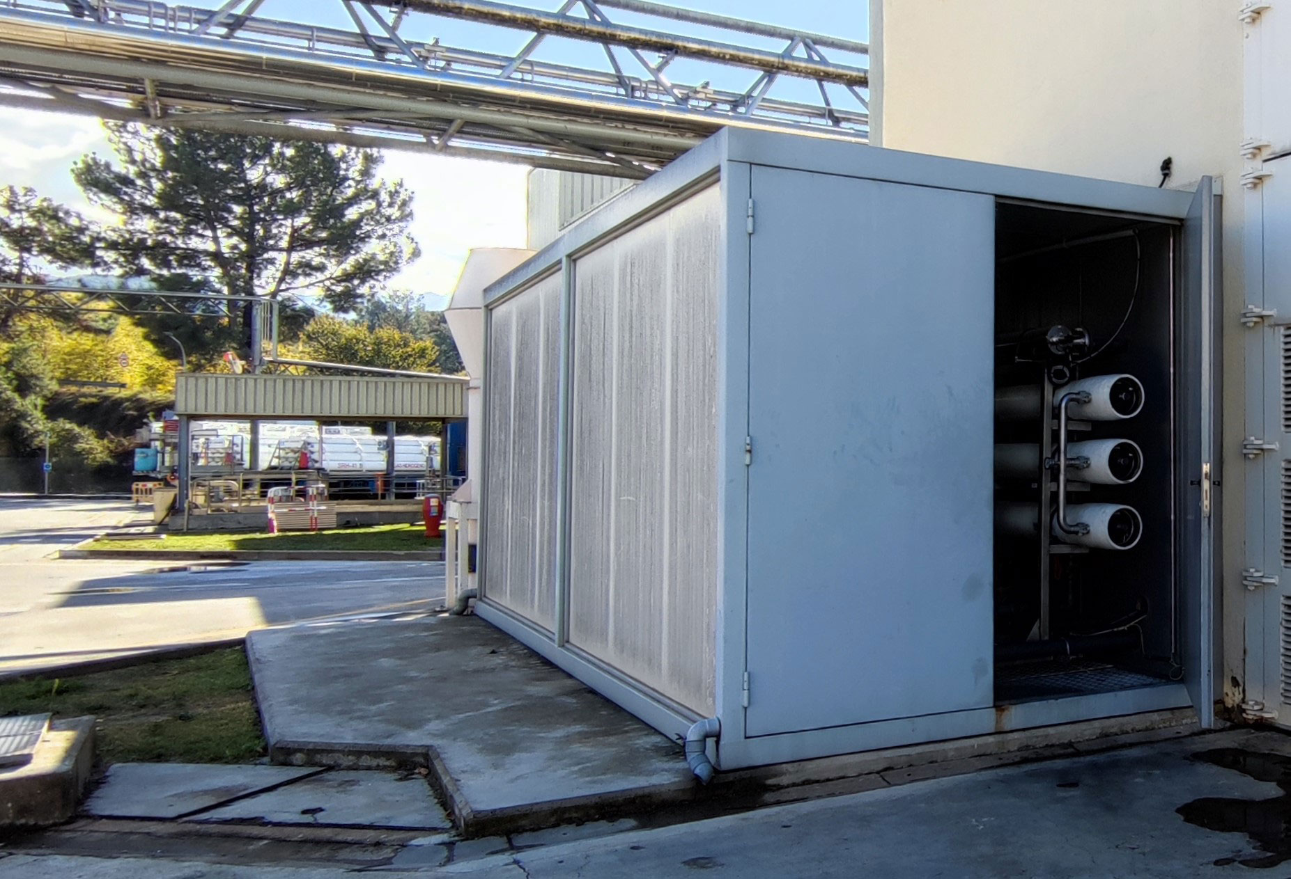 Disseny d’Equips d’Òsmosi a Contenidors