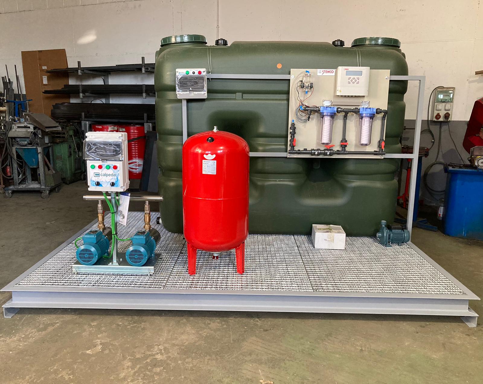 Sistema modular a Skid de Cloració Aigües Industrials i Sanitàries