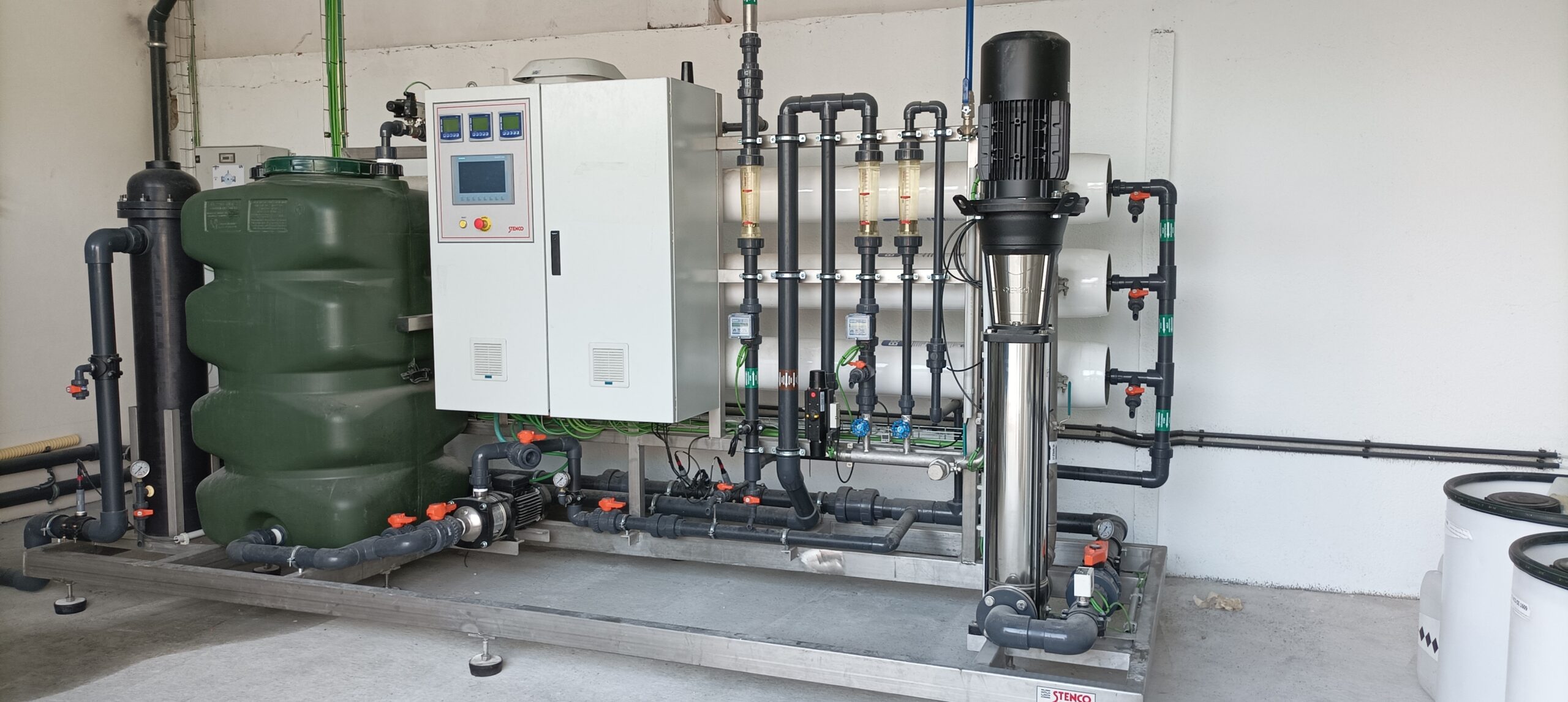 Sistema d’Osmosi Inversa per a beguda envasada