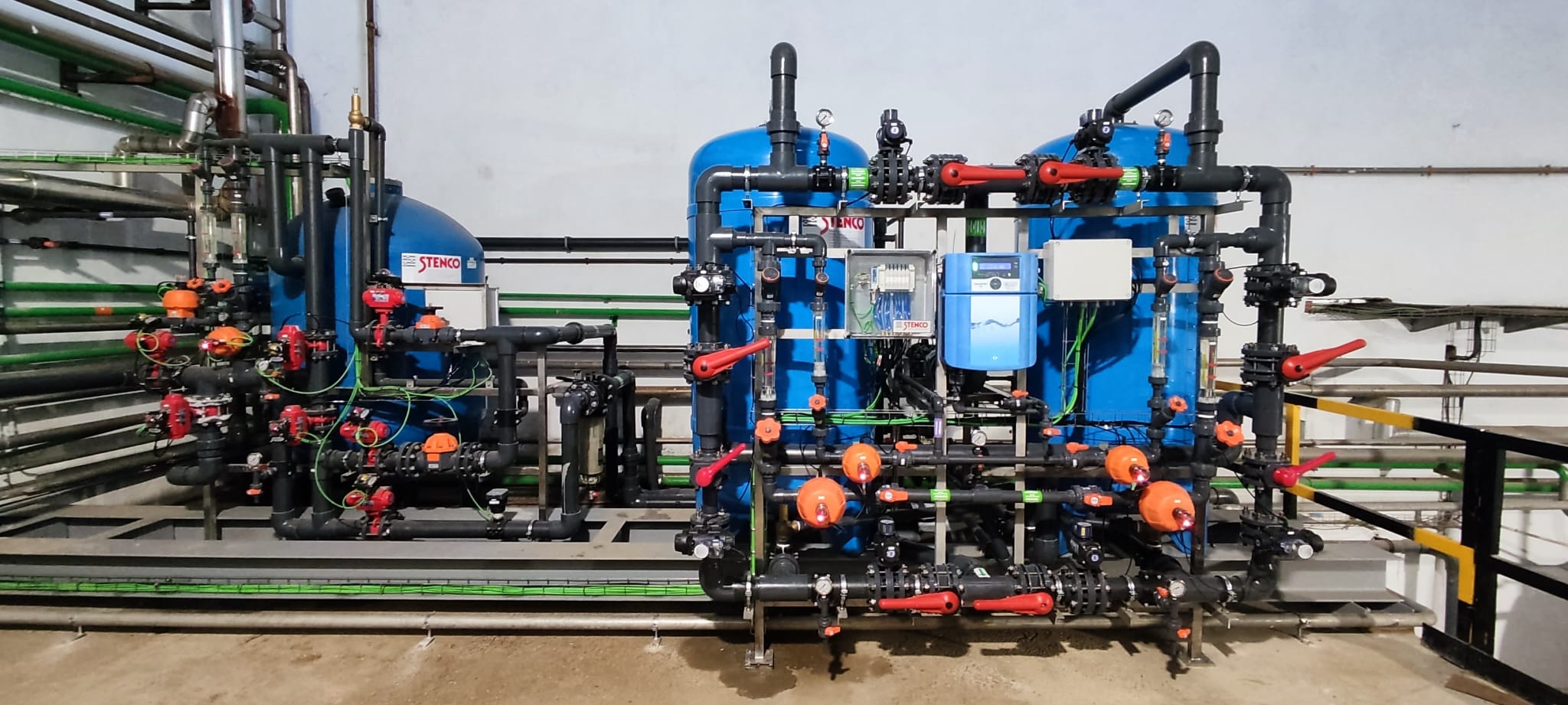 Sistema de Descalcificació a Contracorrent Indústria Alimentària