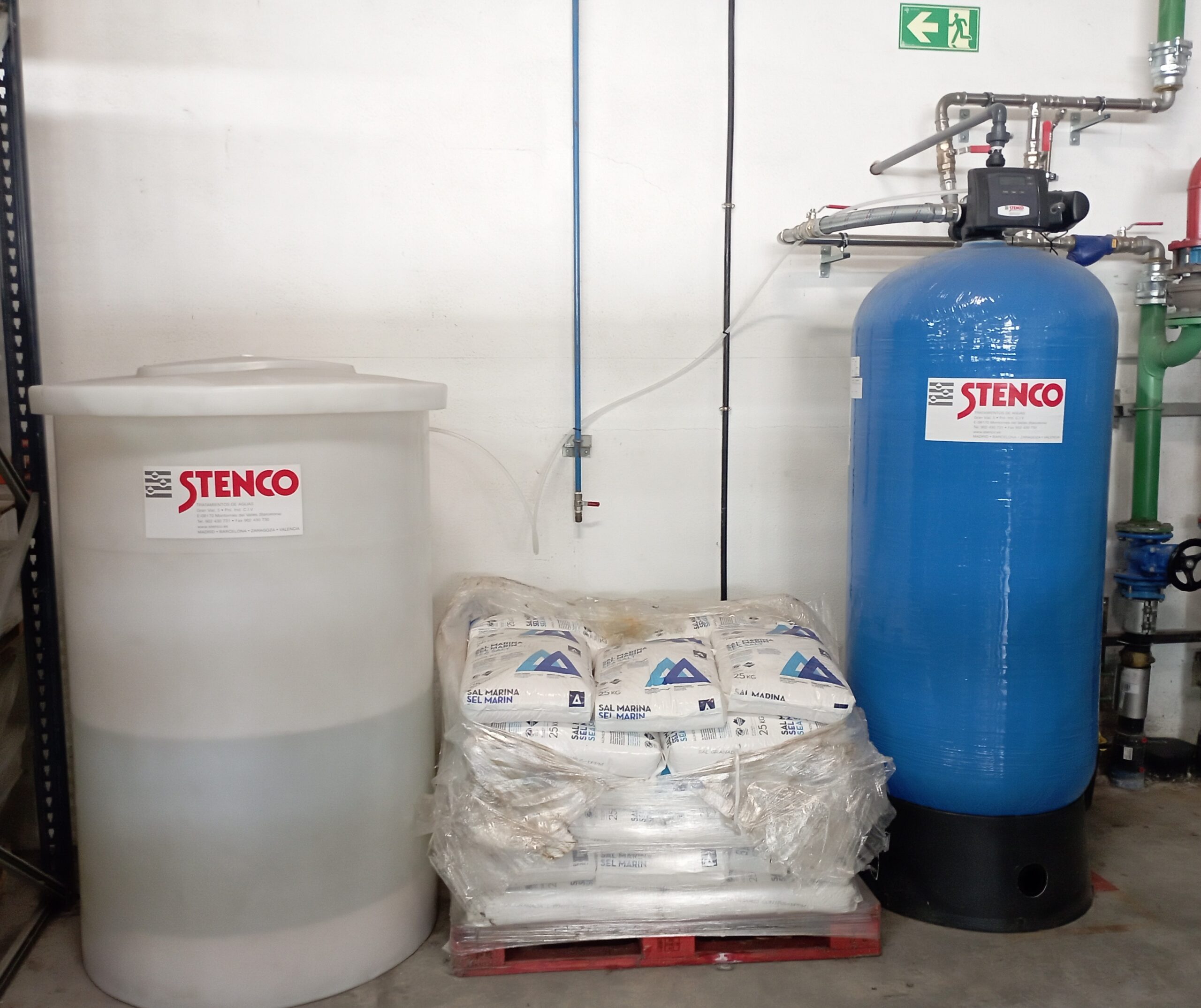 Equip de Descalcificació per Estalviar Aigua i Sal