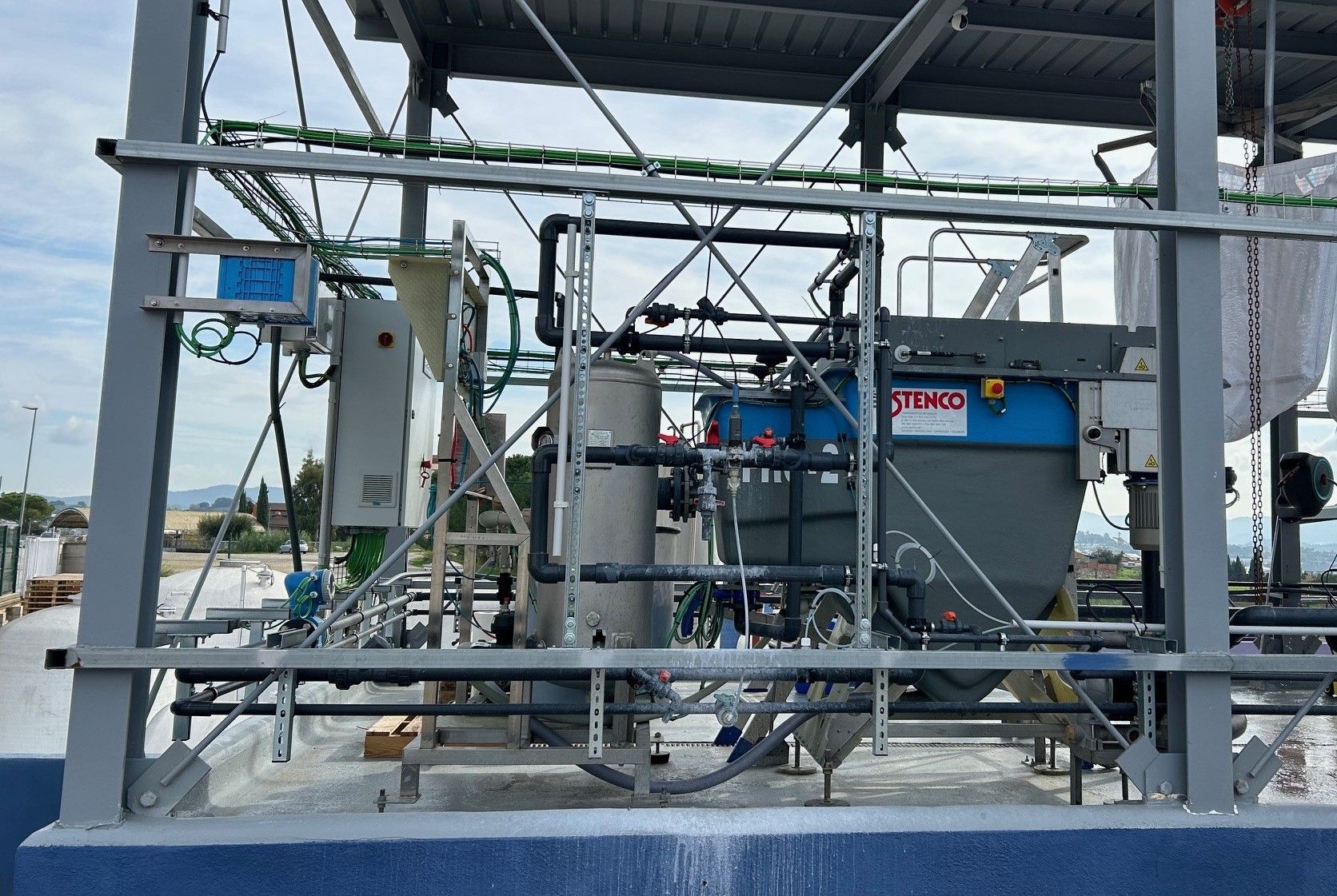 Sistema de Depuració Físico-Química per Reciclar Aigua