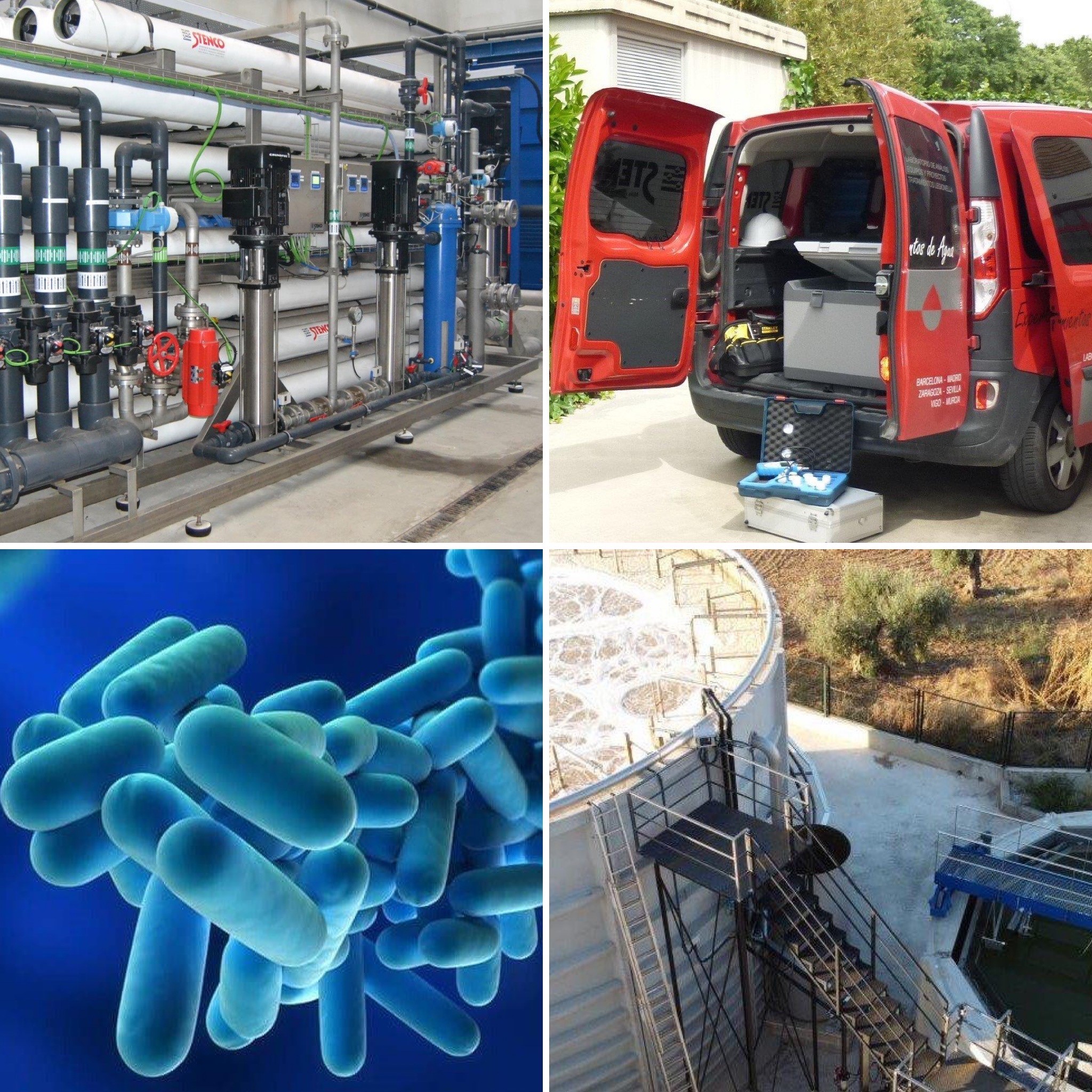 Cursos de Formació en Presa Mostres, Osmosi, Legionella i Aigües Residuals